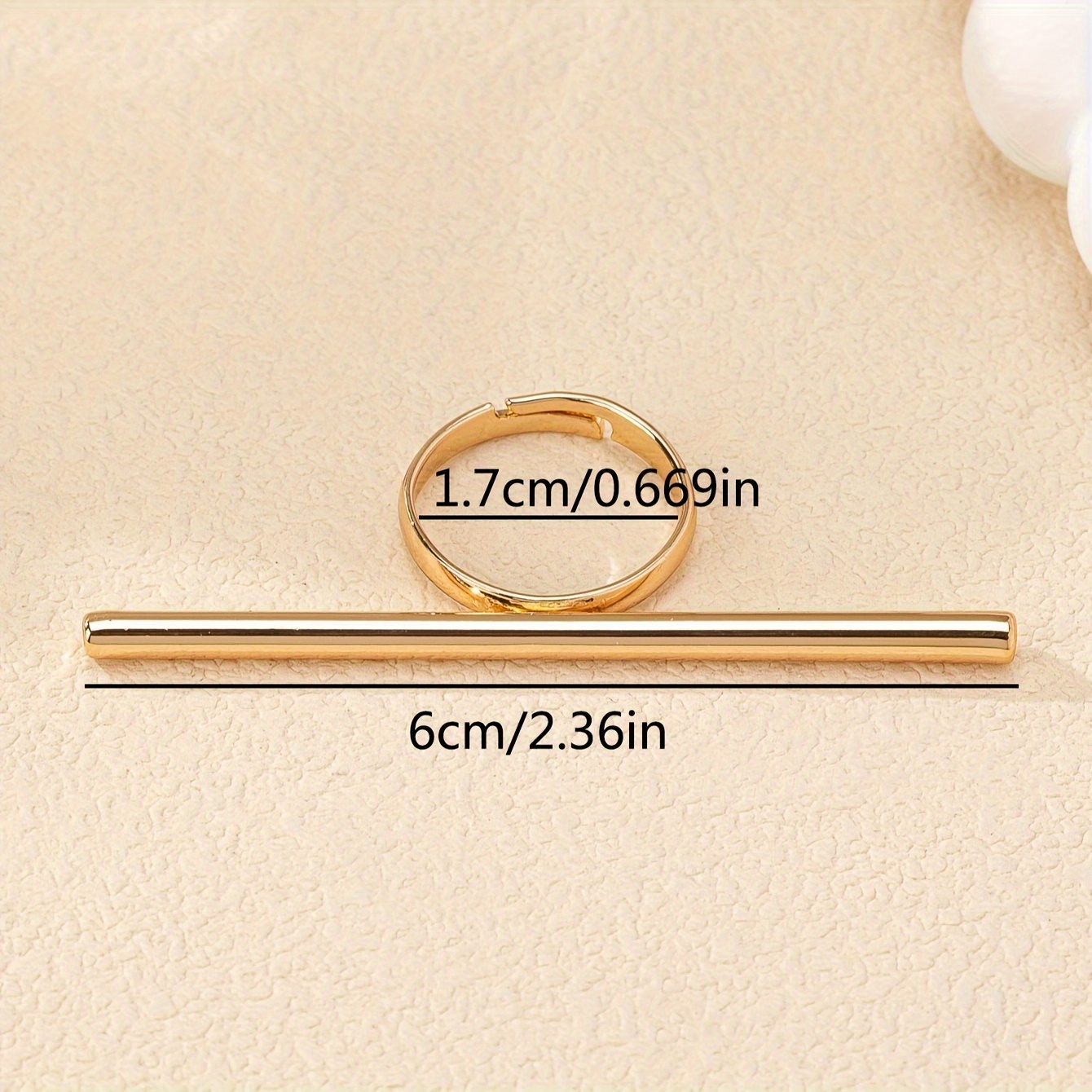 Geometric Minimalist Stylish Ring
